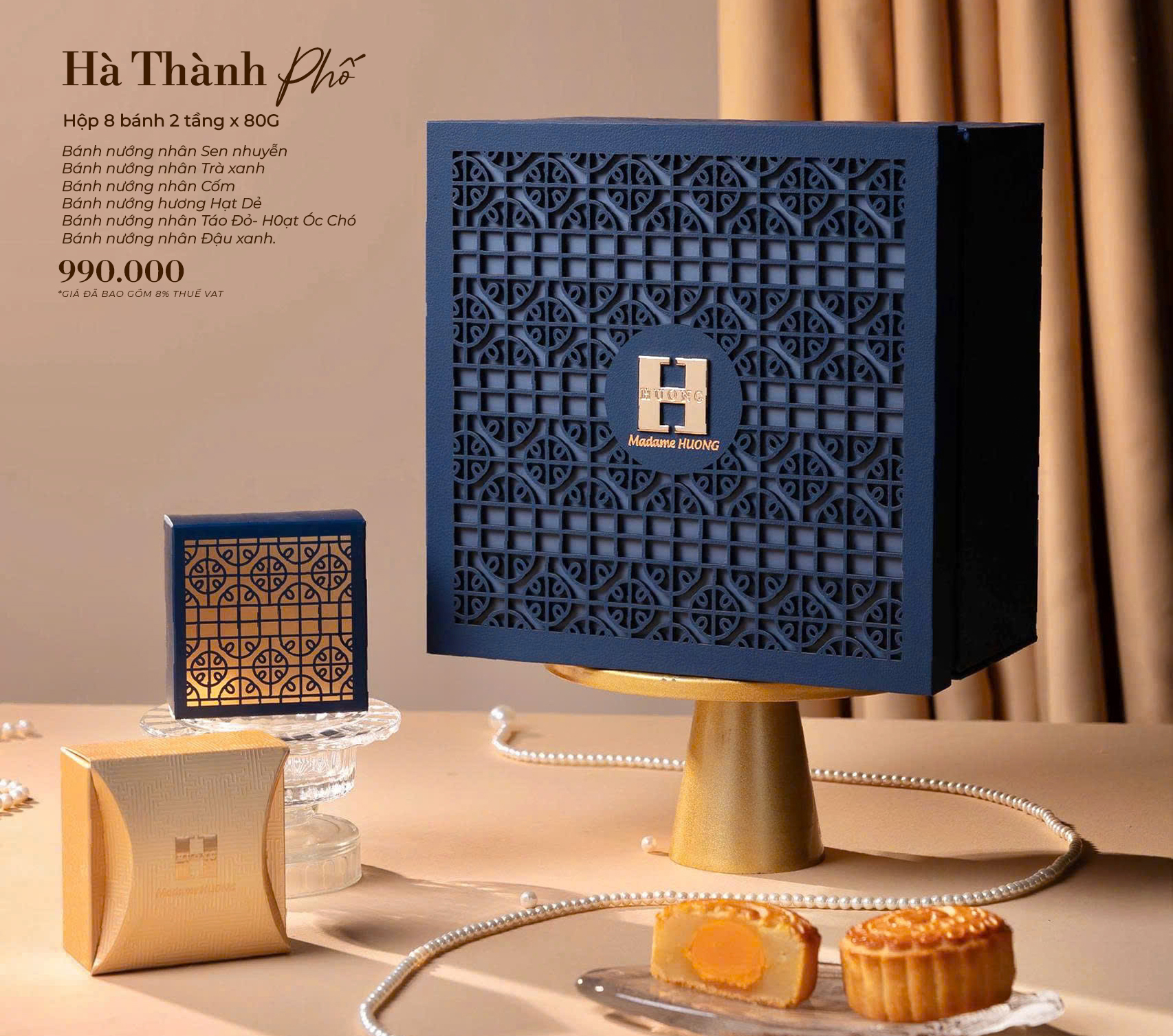 Bánh Trung Thu Madame Hương Hà Thành Phố