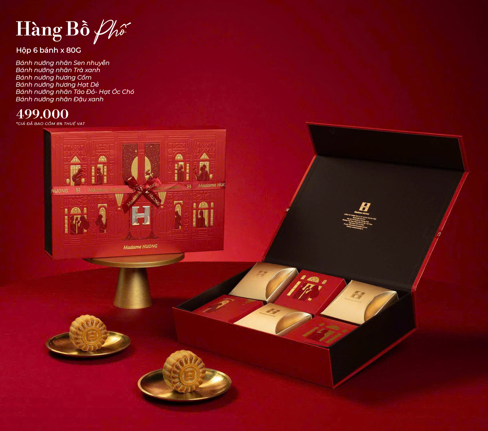 Bánh Trung Thu Madame Hương Hàng Bồ Phố