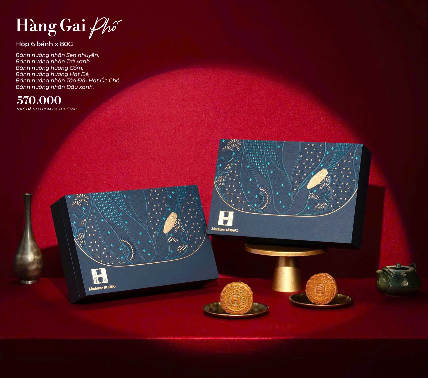 Bánh Trung Thu Madame Hương Hàng Gai Phố
