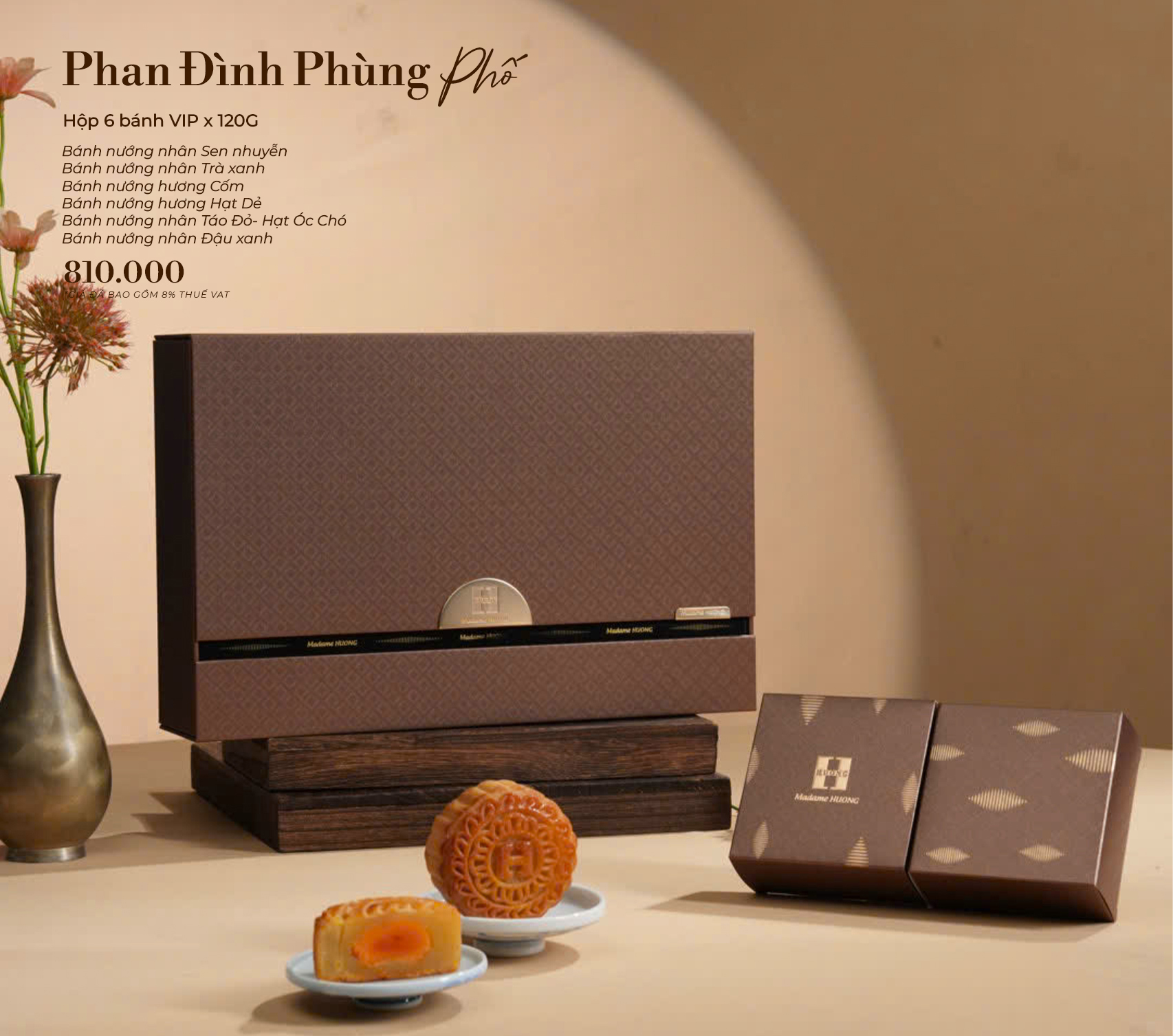 Bánh Trung Thu Madame Hương Phan Đình Phùng Phố